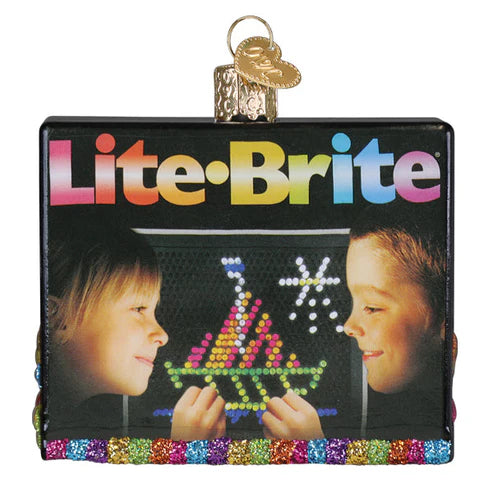 Lite Brite Ornament