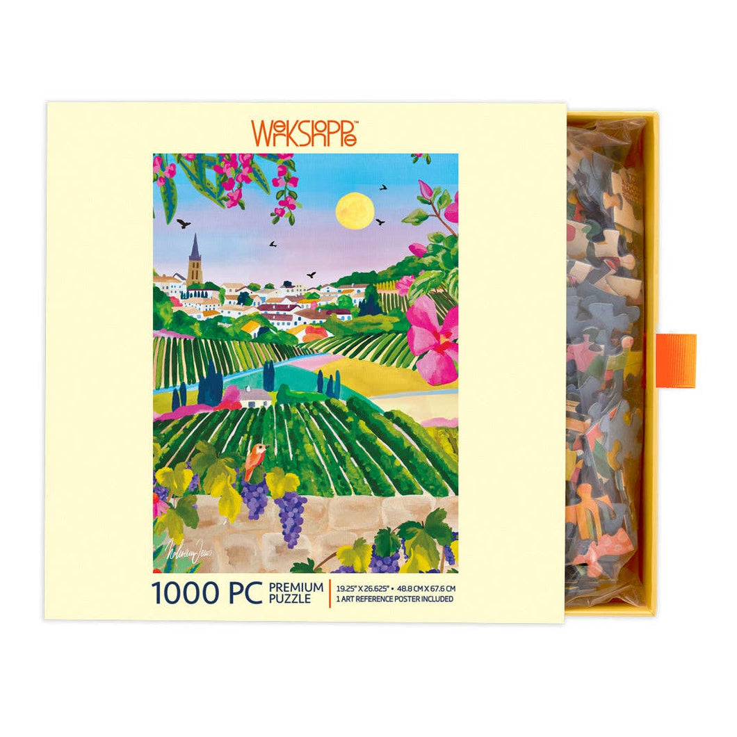 Village Vineyard 1000 Piece Puzzle