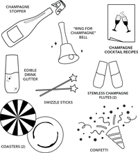 Load image into Gallery viewer, Cheers, My Dear Champagne Kit
