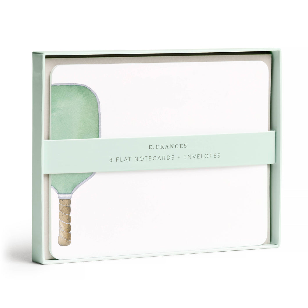 Pickleball Flat Notes | Boxed Notecards Stationery
