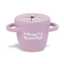 Load image into Gallery viewer, Fill Me Up Buttercup Happy Snacker: Purple
