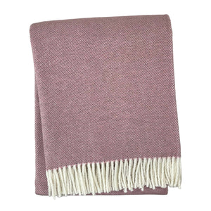 Pixel Design Fringed Throw: Sky With Grey Fringe