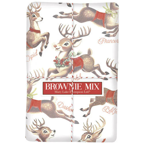 Retro Reindeer Brownie Mix