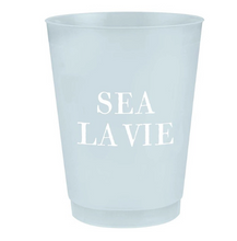 Load image into Gallery viewer, Set of 8 Face to Face Frost Cups - Sea La Vie
