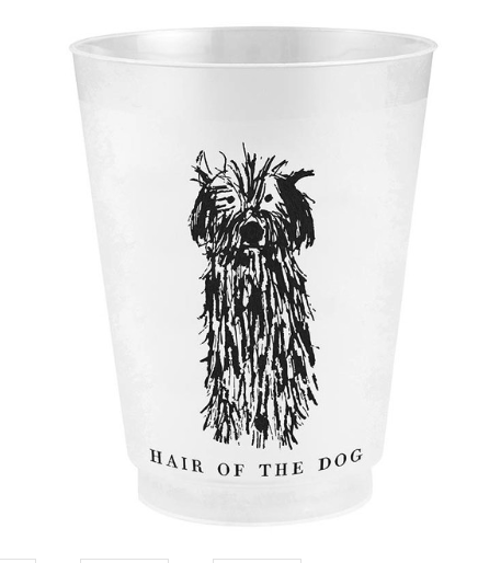 Set of 8 Face to Face Frost Cups - Hair of the Dog