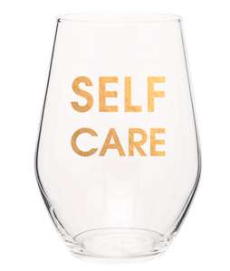 Self Care Wine Glass