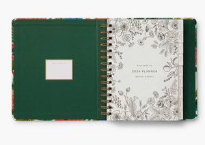 2024 17-Month Planner - Garden Party