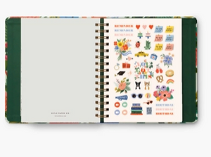 2024 17-Month Planner - Garden Party