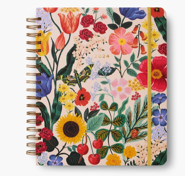 2024 17-Month Large Planner - Blossom