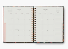Load image into Gallery viewer, 2024 17-Month Large Planner - Peacock
