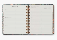 Load image into Gallery viewer, 2024 17-Month Large Planner - Peacock
