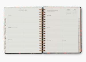 2024 17-Month Large Planner - Peacock