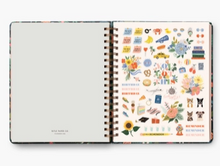 Load image into Gallery viewer, 2024 17-Month Large Planner - Peacock
