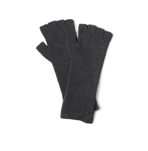 CozyChic Lite Fingerless Gloves, Carbon