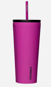 24 oz Insulated Cold Cup - Latte, Storm, Onyx Houndstooth, Ice Queen & Berry Punch