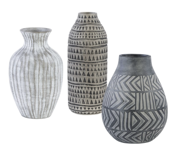 Natchez Vases, Set of 3