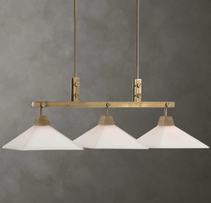 Brookdale 3 Light Linear Chandelier