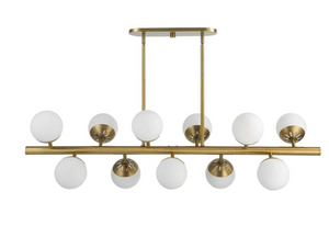 Droplet 11 Light Linear Chandelier