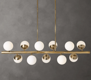 Droplet 11 Light Linear Chandelier