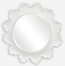 Load image into Gallery viewer, Sea Coral Round Mirror, White
