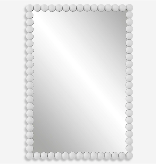 Serna Vanity Mirror, White