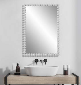 Serna Vanity Mirror, White