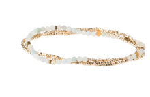 Load image into Gallery viewer, Delicate Stone Amazonite - Stone of Courage Bracelet
