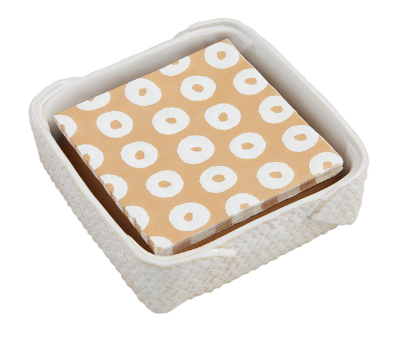Textured Cocktail Napkin Set