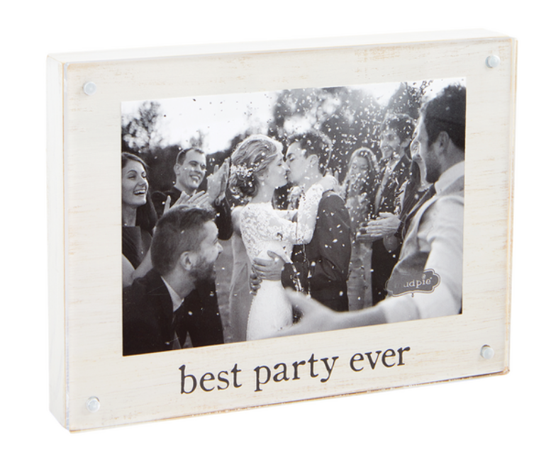 The Best Party Ever Acrylic Wood Frame