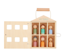 Load image into Gallery viewer, My Family Wood Box Toy Set
