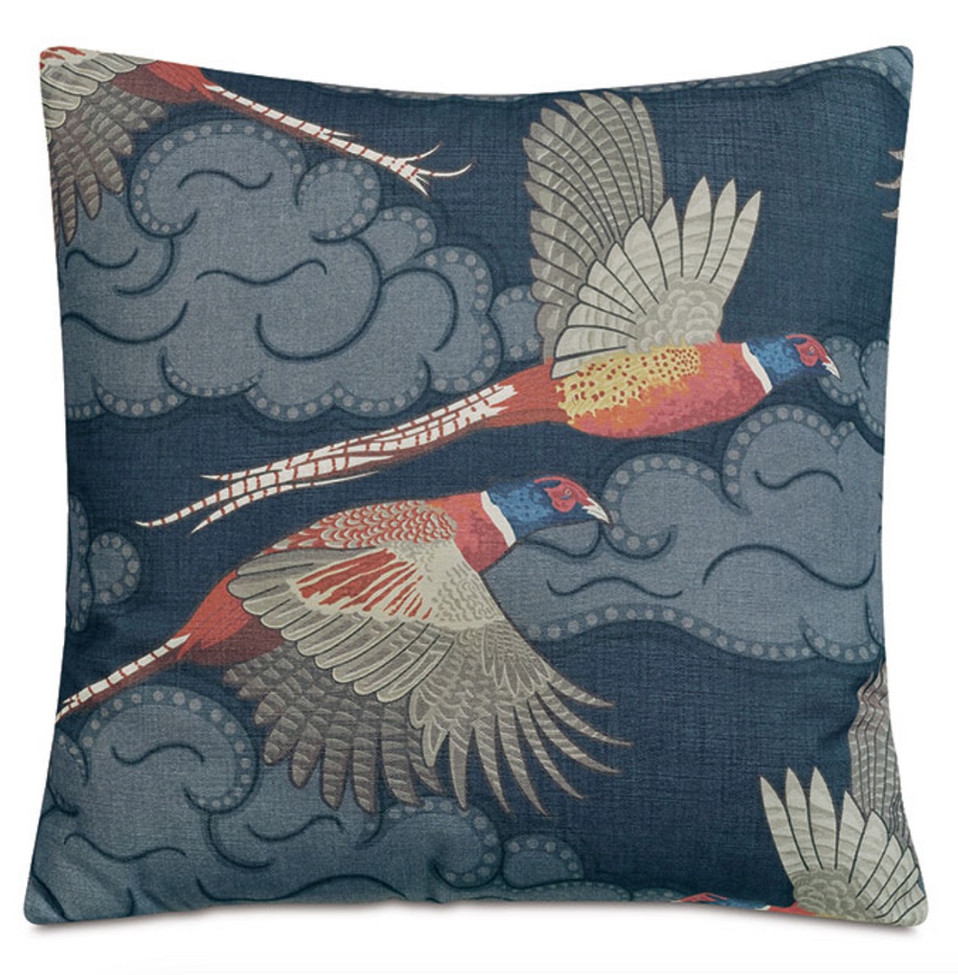 Equestrian Sky Canvas Decorative Pillow