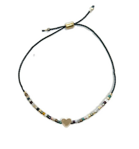 Natural Heart Bracelet