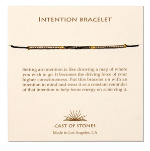 Intention Bracelet - Neutral/Gold