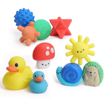 Load image into Gallery viewer, Itzy Splash Gift Set 10-Piece Bath Toys
