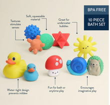 Load image into Gallery viewer, Itzy Splash Gift Set 10-Piece Bath Toys
