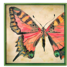 Load image into Gallery viewer, Butterfly Square Serving Tray
