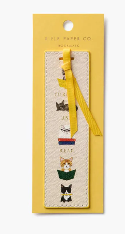Rifle Paper Co. Studious Cats Bookmark