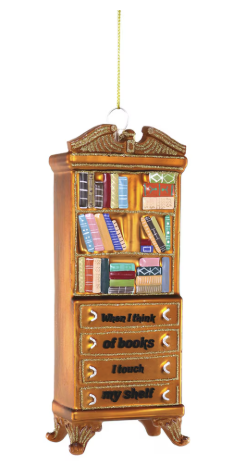 When I Think Of Books Ornament