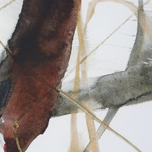 Load image into Gallery viewer, Burgundy Interjection Framed Prints S/2
