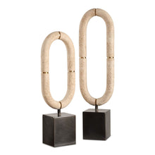 Load image into Gallery viewer, Oval Fusion Sculptures, S/2
