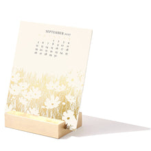 Load image into Gallery viewer, 2027 Special Edition Gold Foil Desk Calendar
