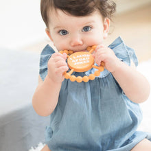 Load image into Gallery viewer, I Laugh at Dad Jokes Happy Teether
