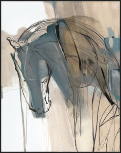 Equine I Framed Canvas