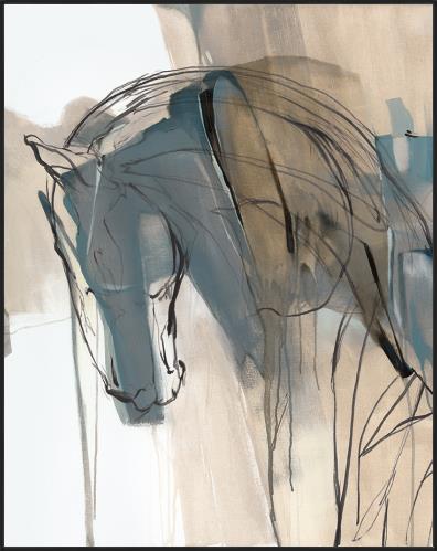 Equine I Framed Canvas