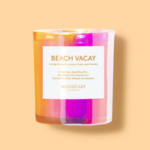 Load image into Gallery viewer, Beach Vacay - Iridescent 8oz Coconut Wax Candle
