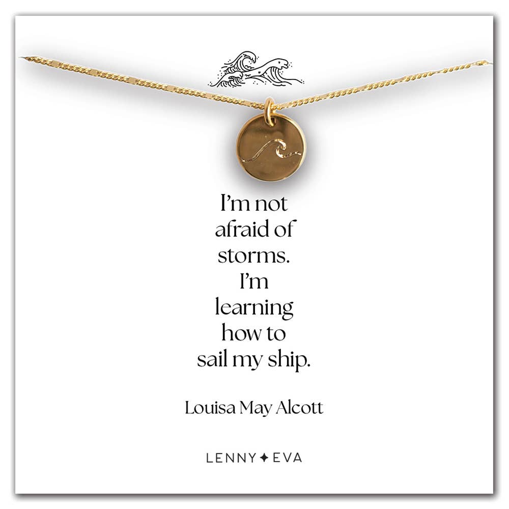 Intentions Necklace-Wave