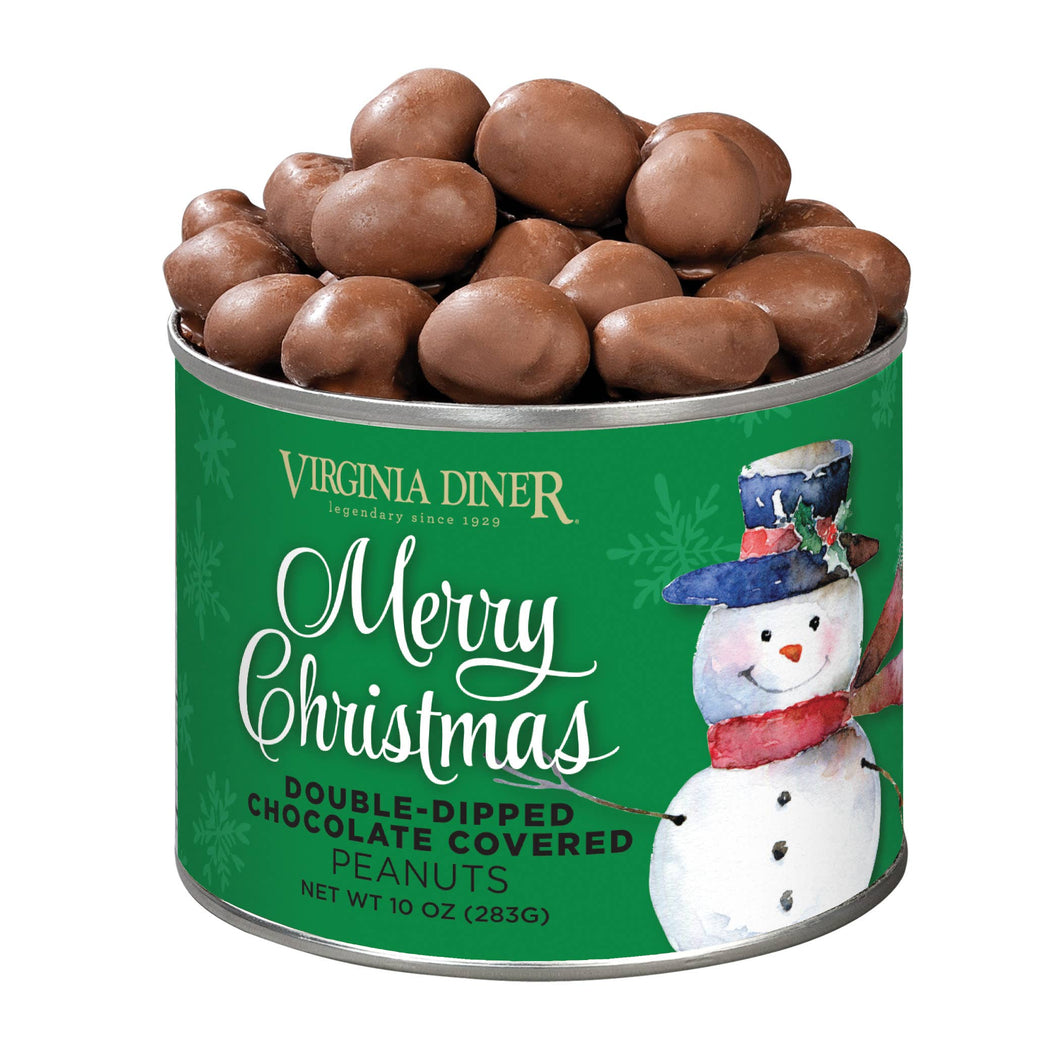 10oz. Merry Christmas Milk Chocolate Double Dipped Peanuts