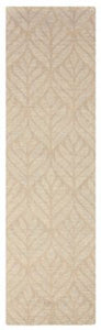 Textured Leaf Area Rug