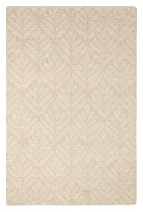 Textured Leaf Area Rug