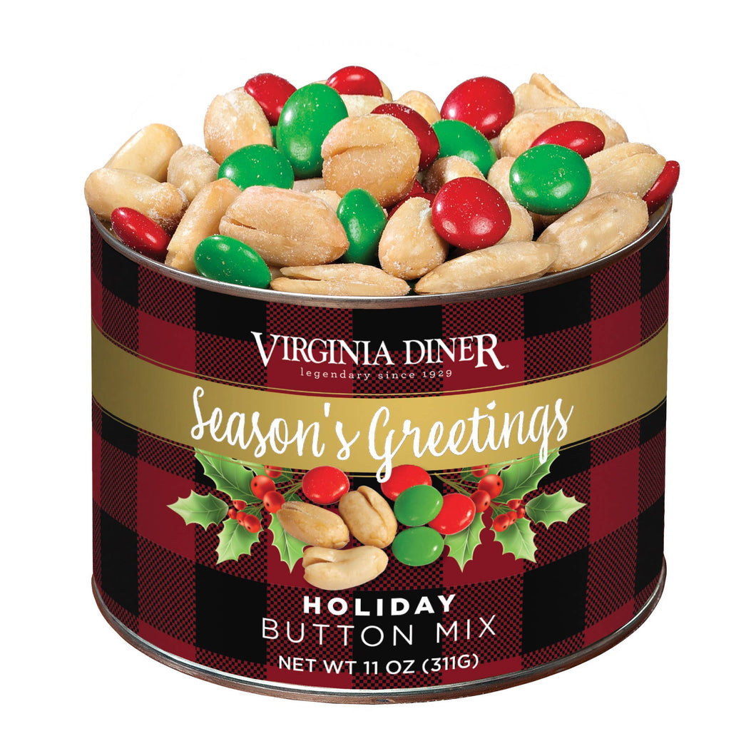 11 oz Season's Greetings Holiday Button Mix